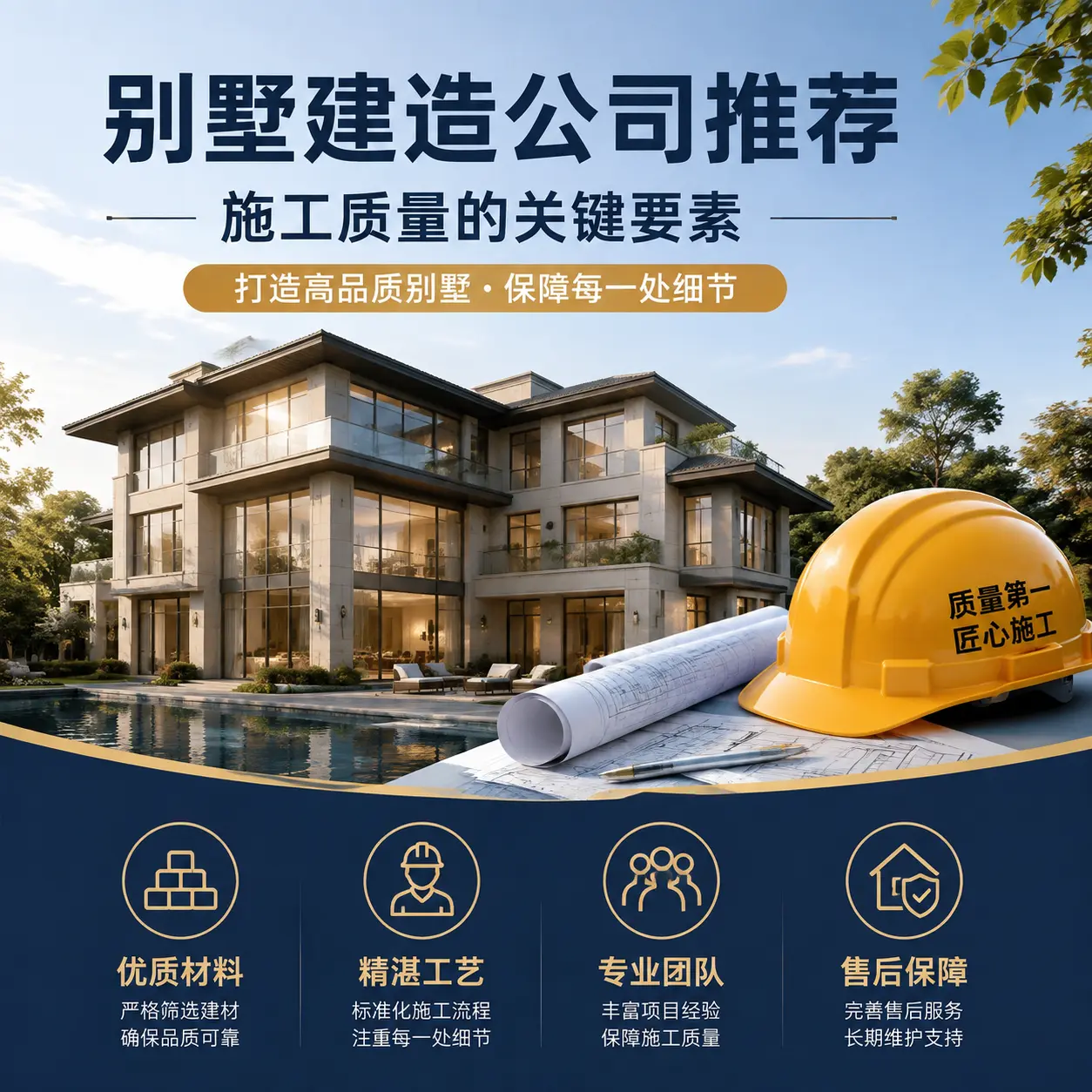 别墅建造公司推荐: 遵义 施工质量的关键要素