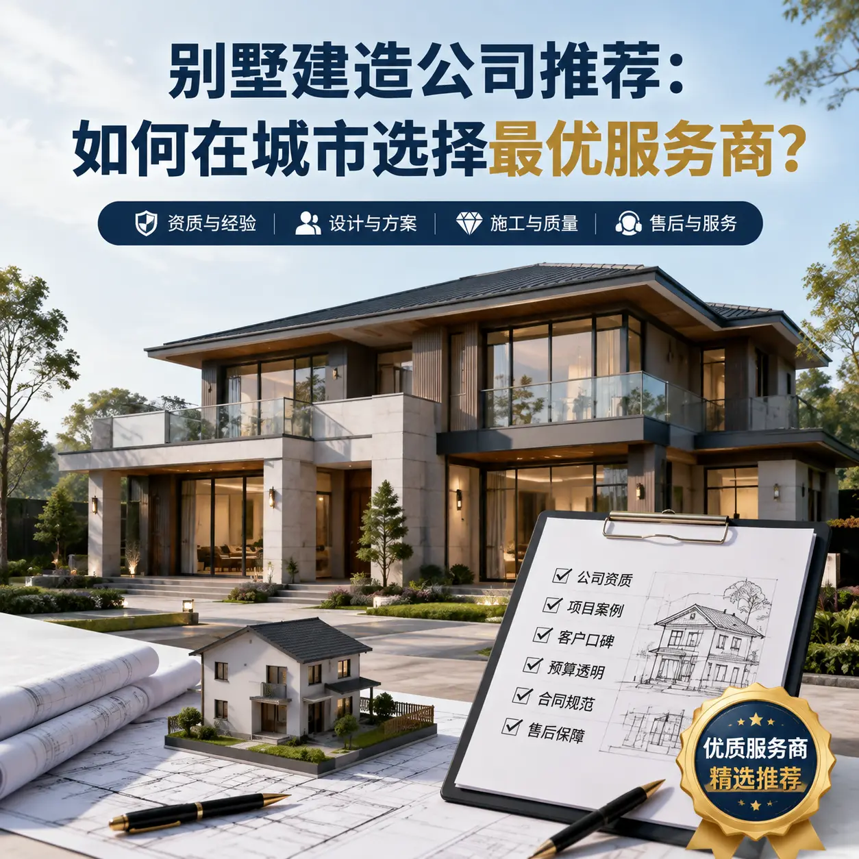 别墅建造公司推荐:如何在 遵义 选择最优服务商?