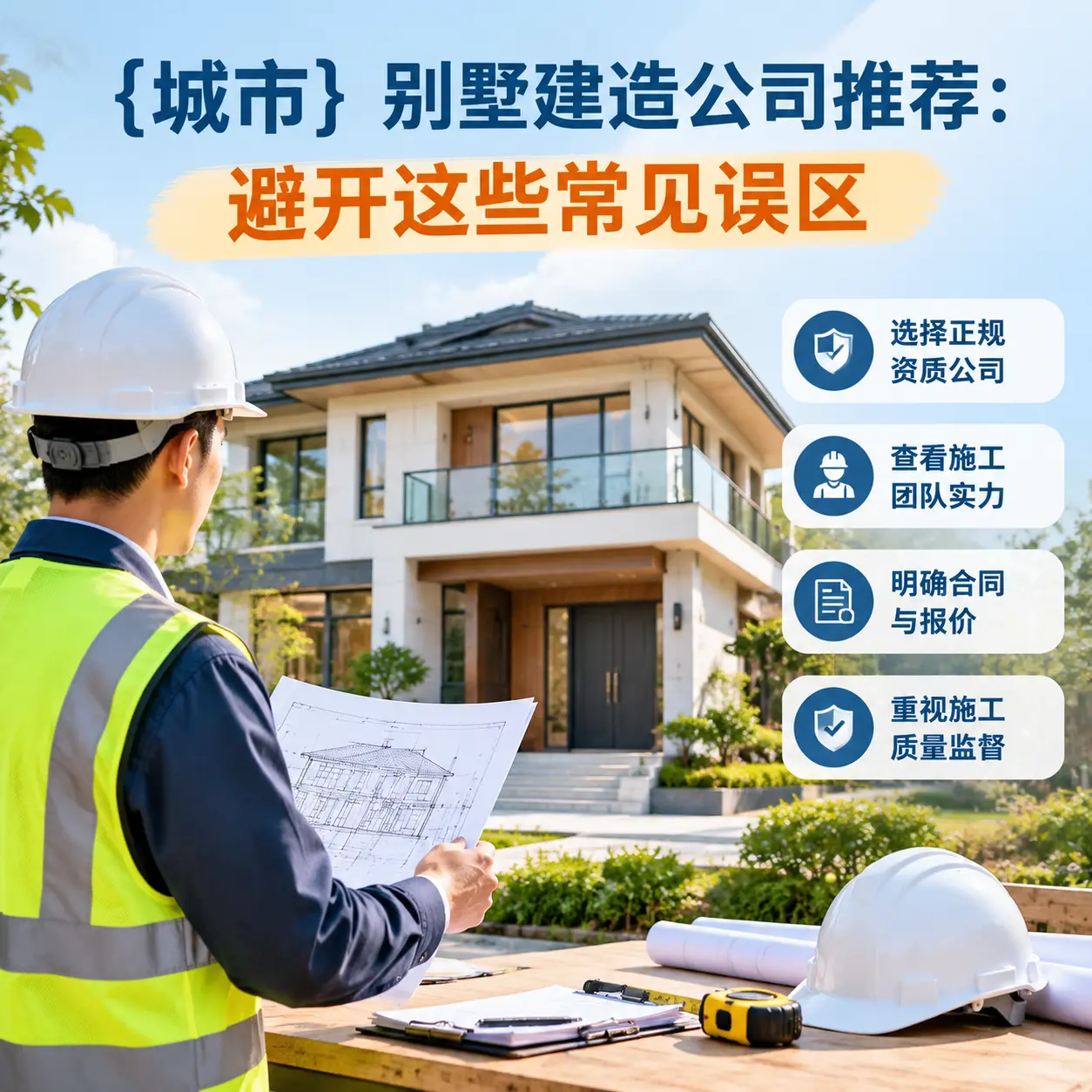 遵义 别墅建造公司推荐:避开这些常见误区