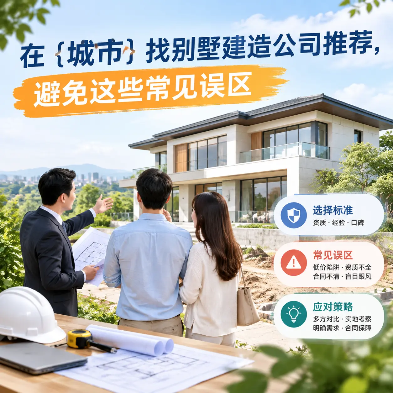在 遵义 找别墅建造公司推荐,避免这些常见误区