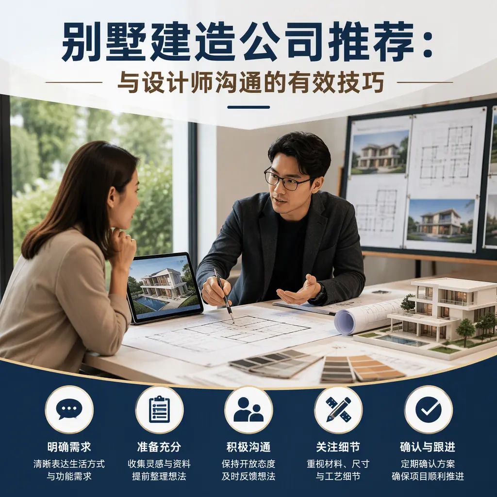 别墅建造公司推荐:与设计师沟通的有效技巧在 遵义