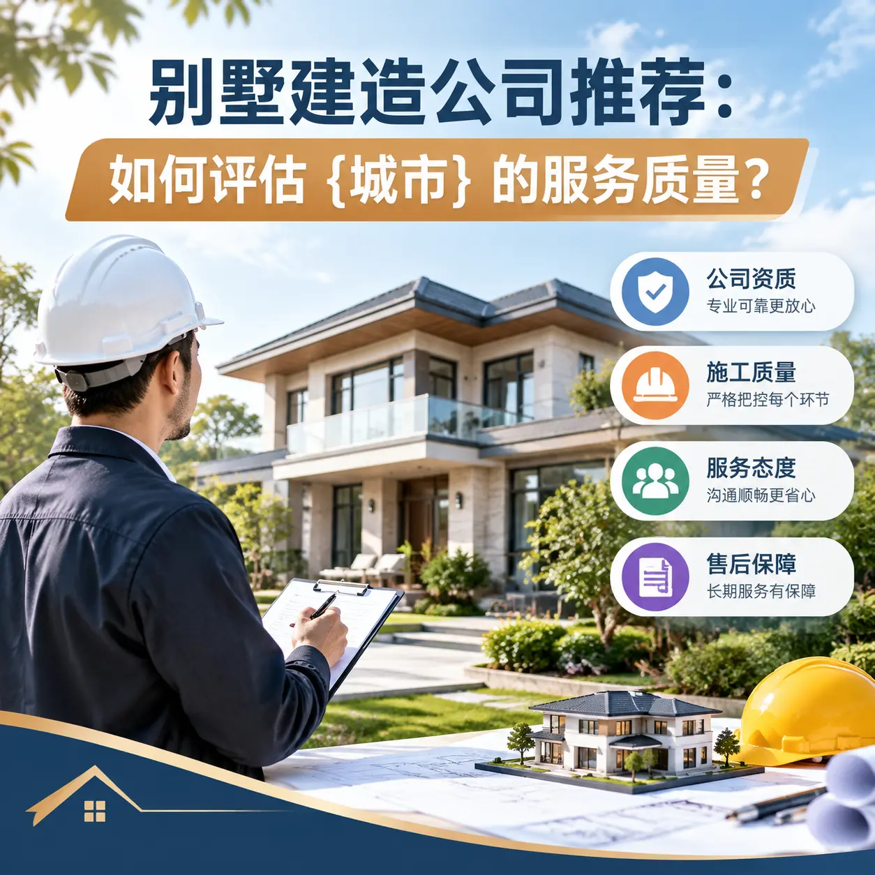 别墅建造公司推荐：如何评估 遵义 的服务质量？