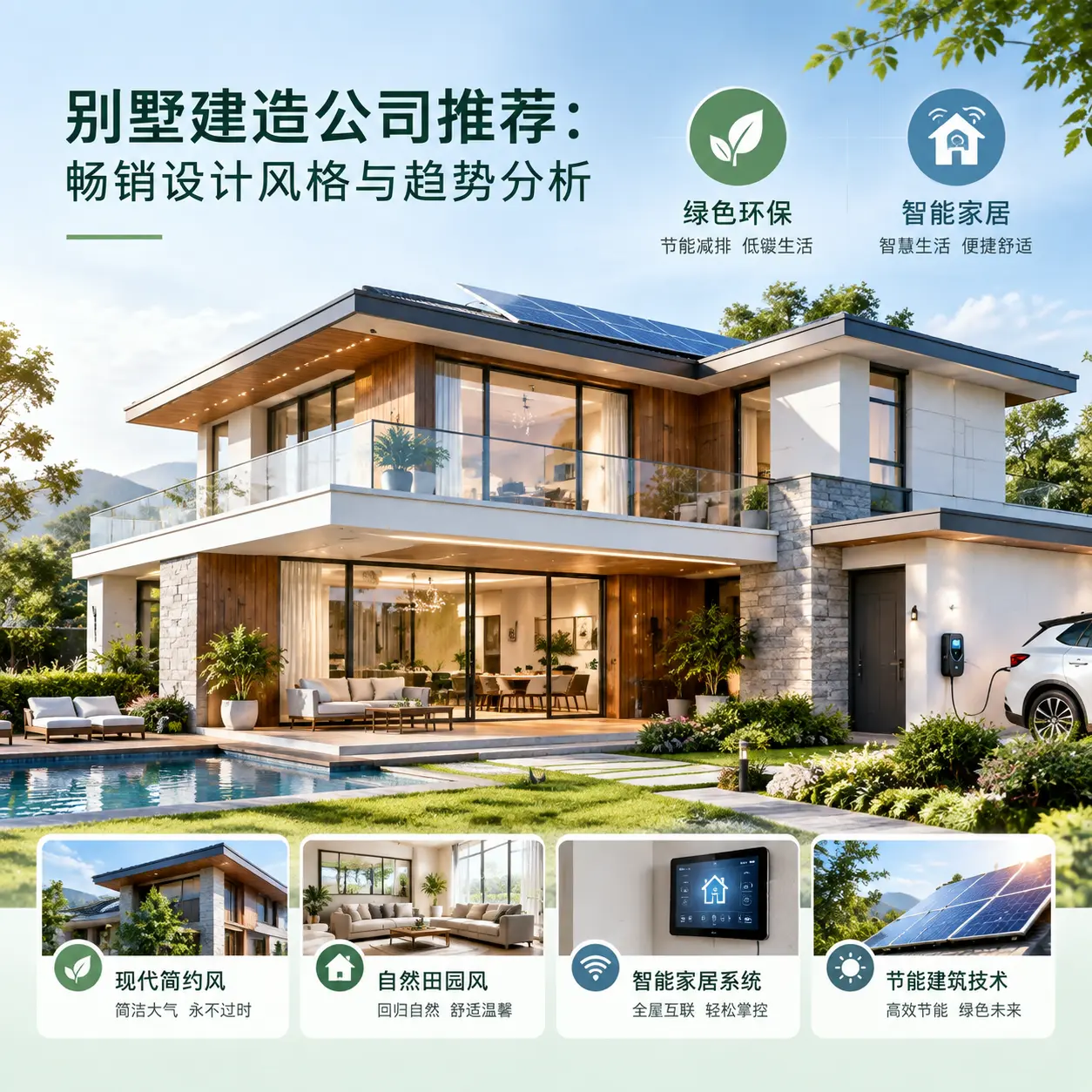 别墅建造公司推荐: 遵义 畅销设计风格与趋势分析