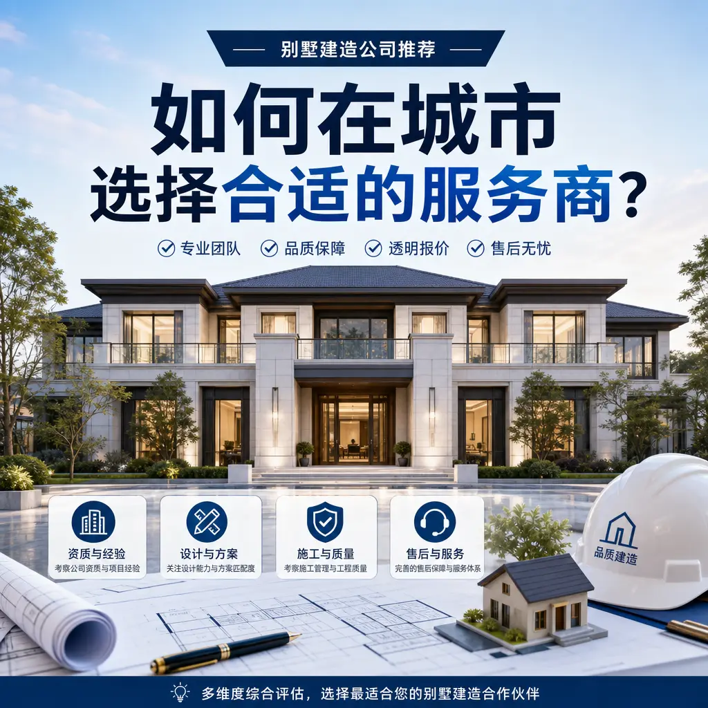 别墅建造公司推荐：如何在 遵义 选择合适的服务商？