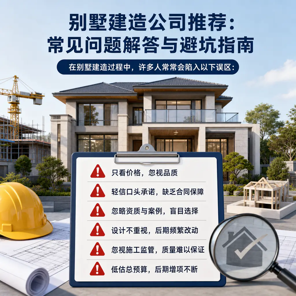 别墅建造公司推荐:常见问题解答与避坑指南