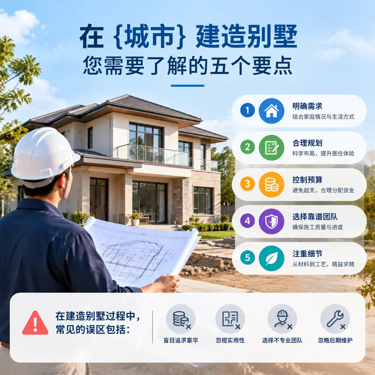 在 遵义 建造别墅,您需要了解的五个要点