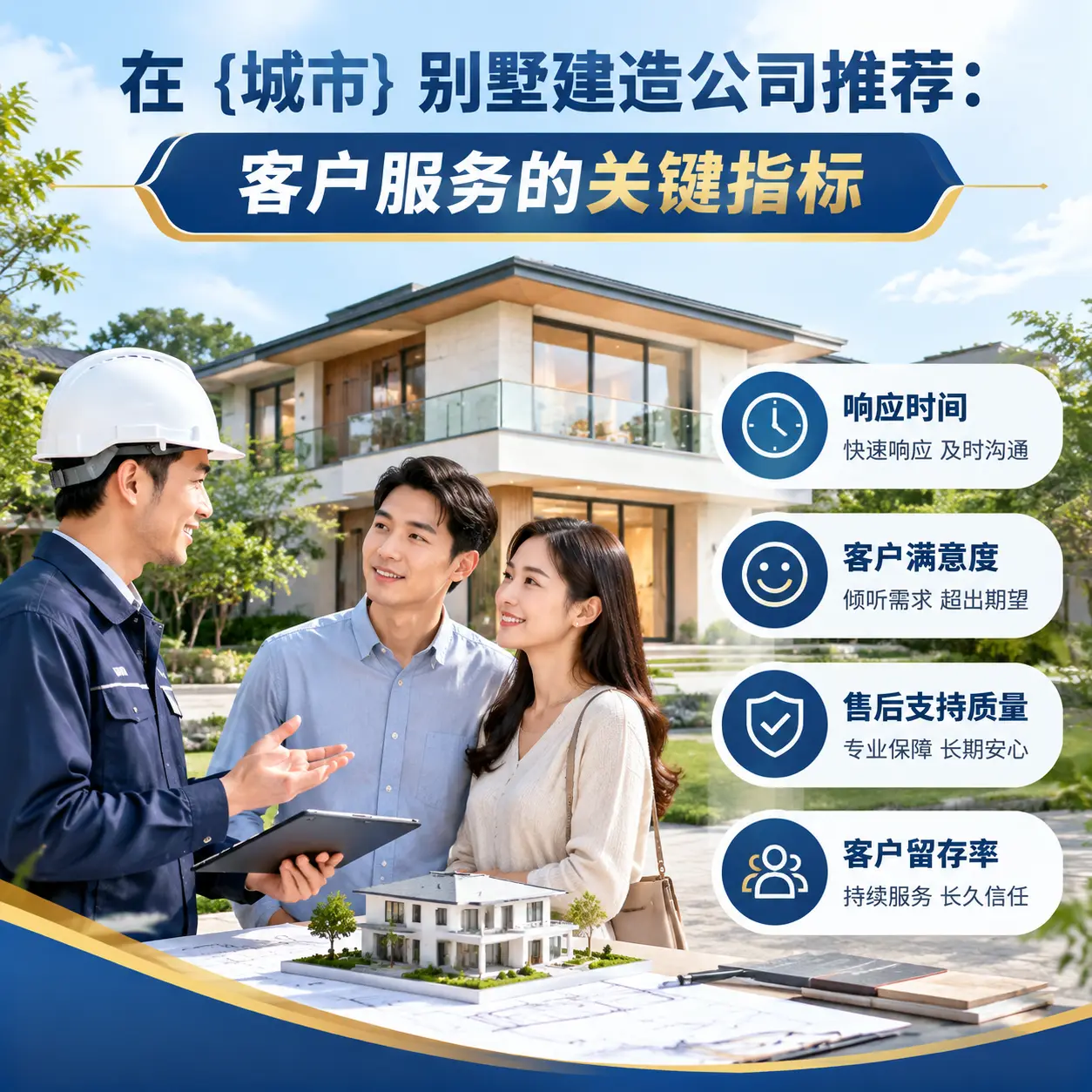 在 遵义 别墅建造公司推荐:客户服务的关键指标