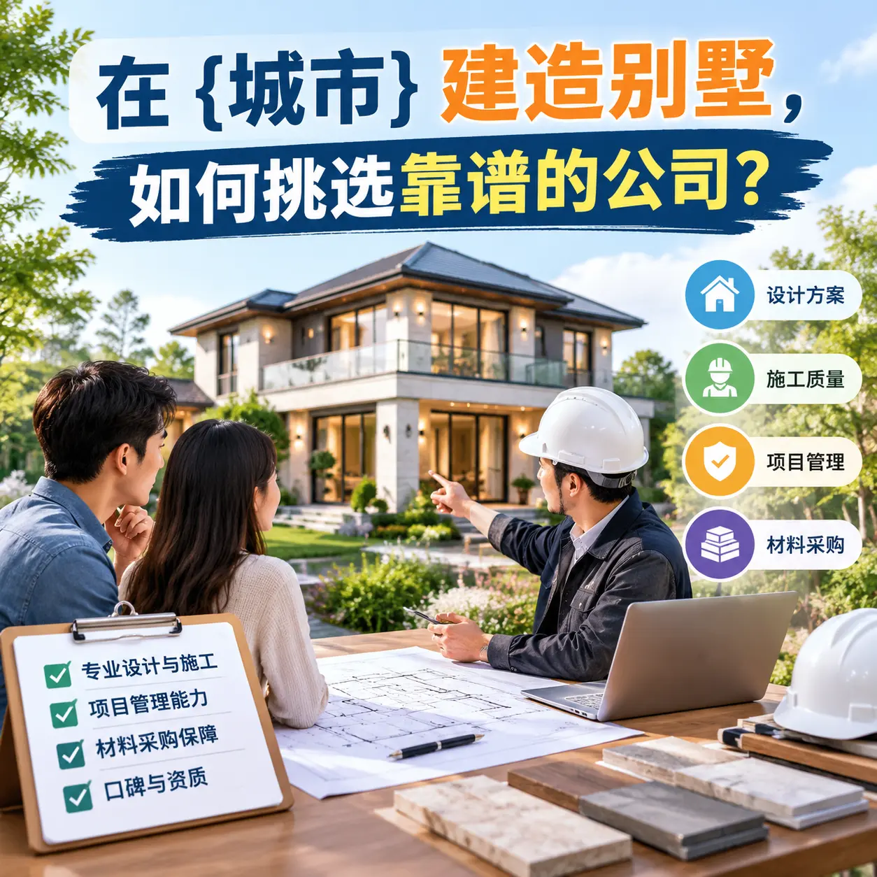 在 遵义 建造别墅，如何挑选靠谱的公司？