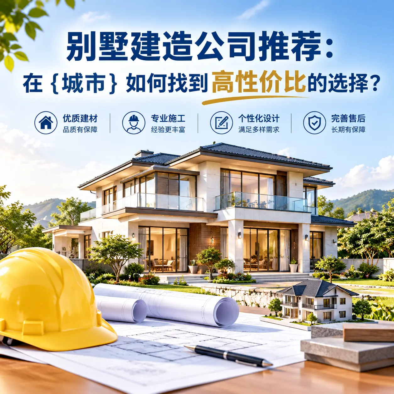 别墅建造公司推荐：在 遵义 如何找到高性价比的选择？