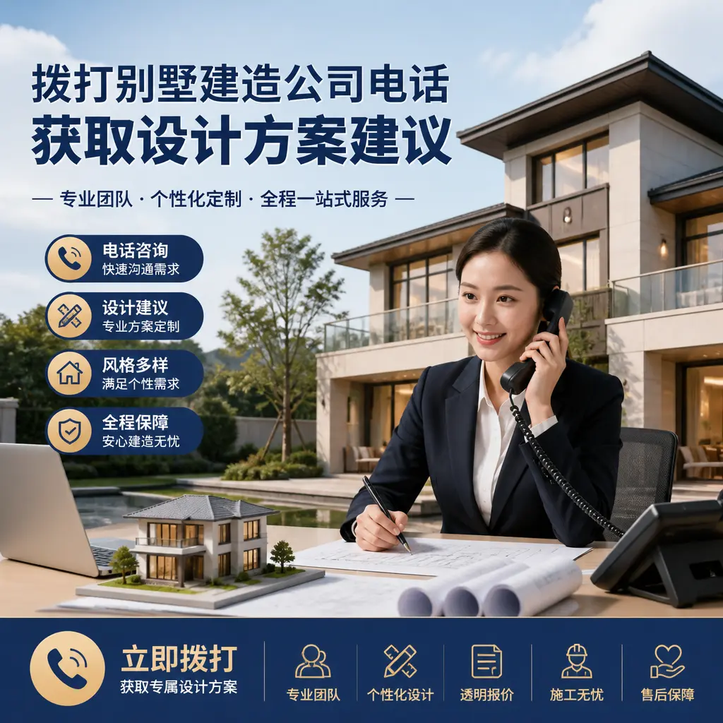 拨打遵义别墅建造公司电话,获取设计方案建议