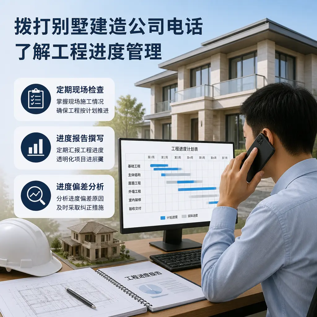 拨打遵义别墅建造公司电话，了解工程进度管理