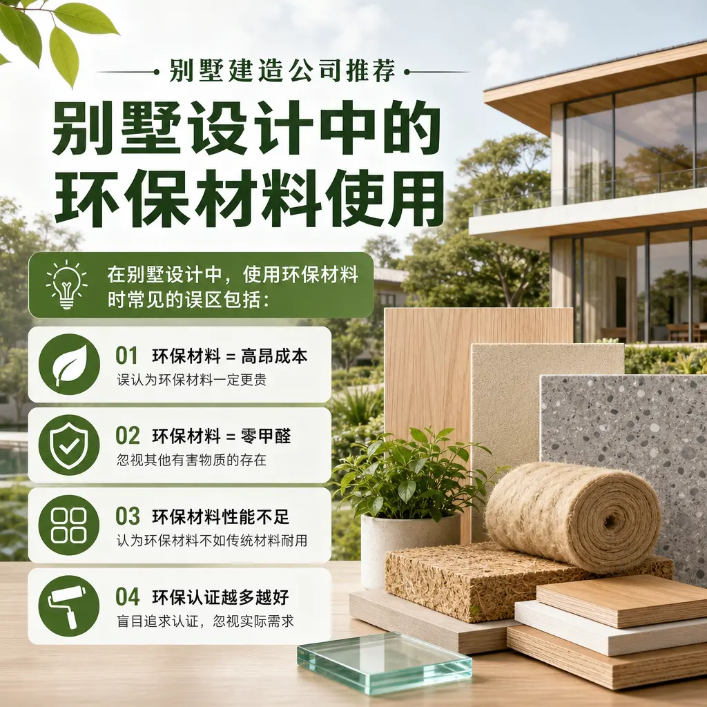 别墅建造公司推荐: 遵义 别墅设计中的环保材料使用