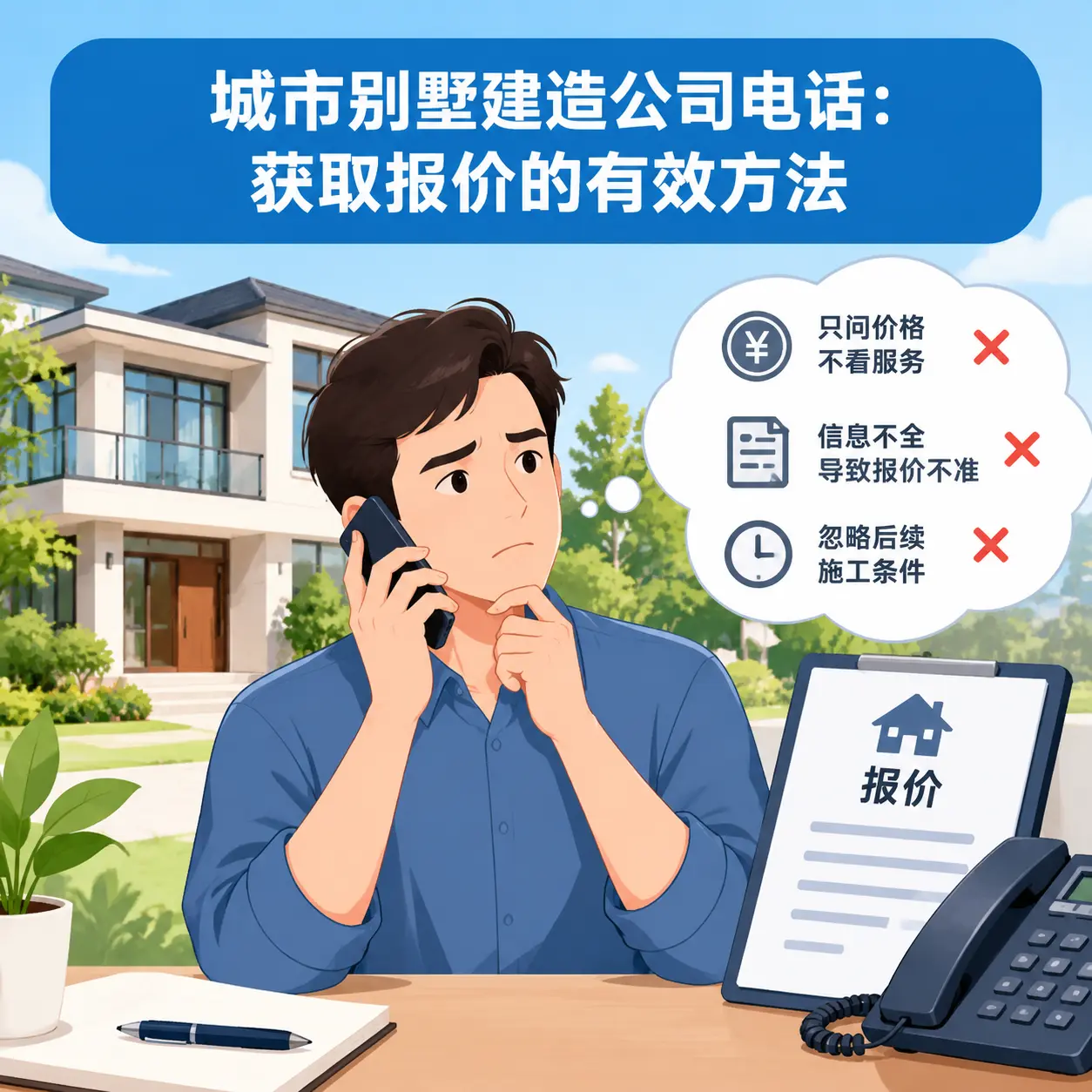 遵义别墅建造公司电话:获取报价的有效方法